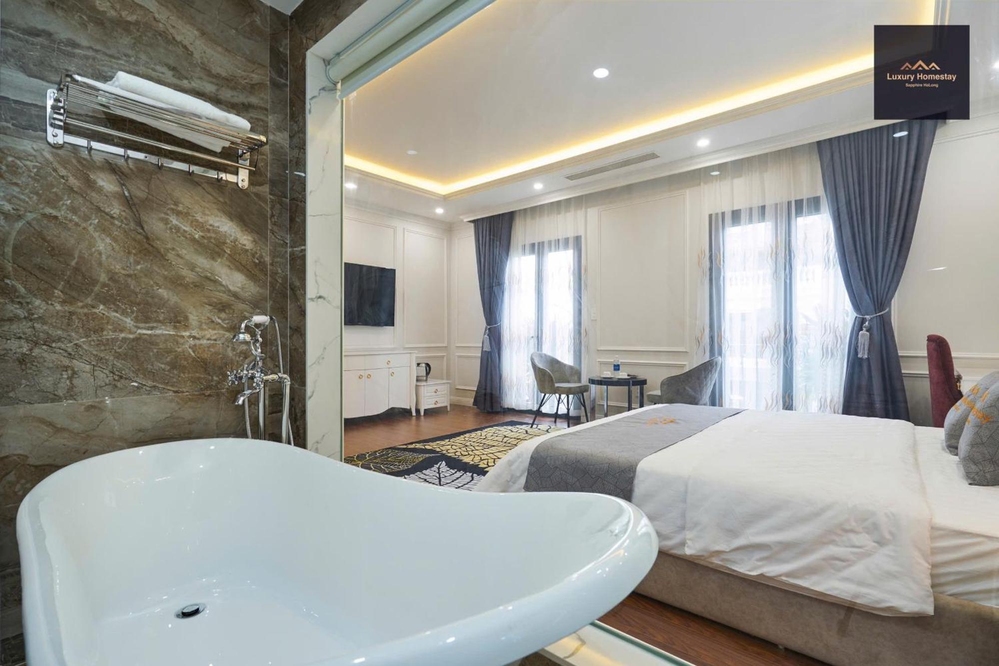 Luxury Homestay Vinhomes Dragonbay הלונג מראה חיצוני תמונה